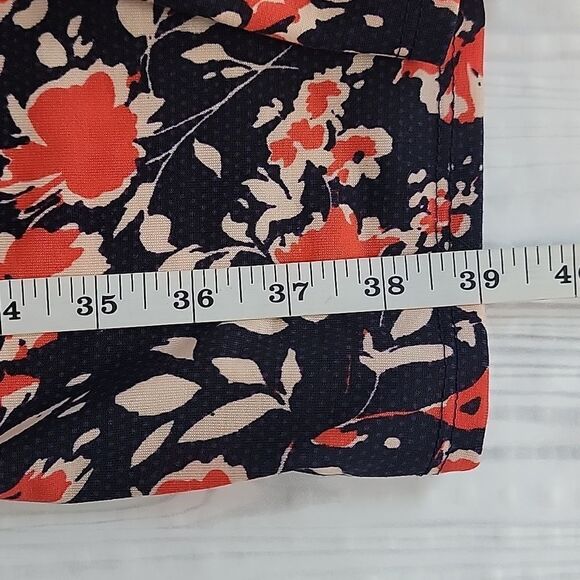 LulaRoe Julia sheath dress abstract floral - black & Red Women's Size XS - Picture 10 of 11